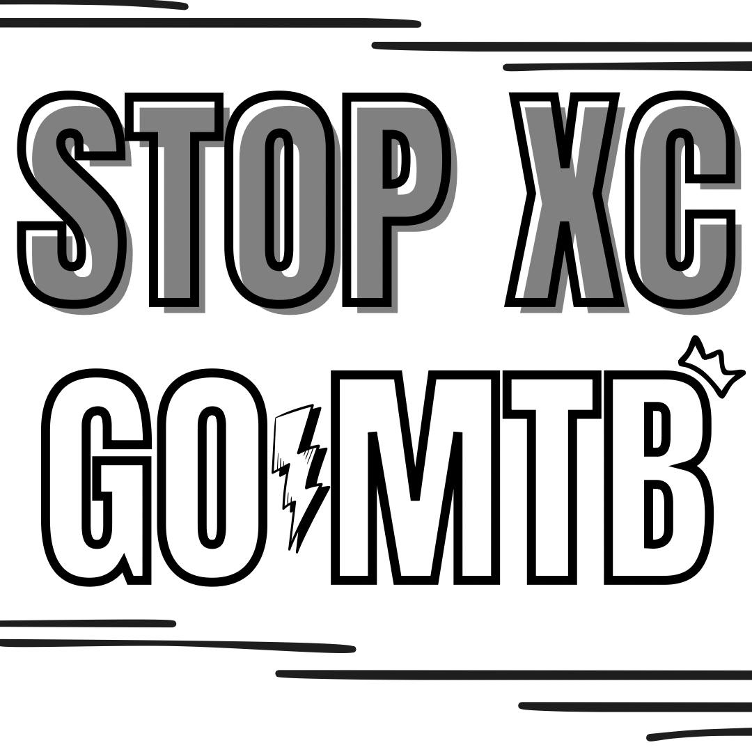 naklejki "stop xc go mtb" 5 szt.