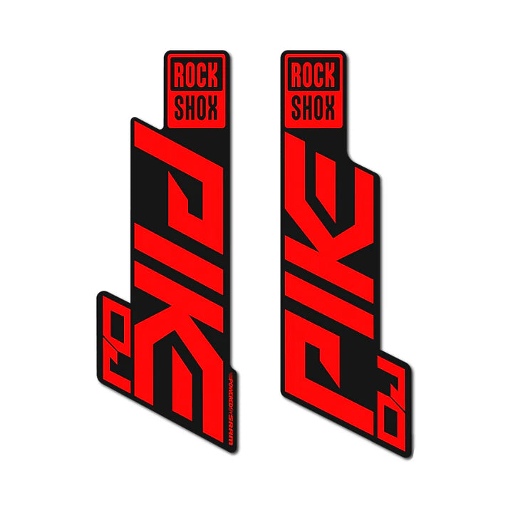 Naklejka na amortyzator Rock Shox Pike dj
