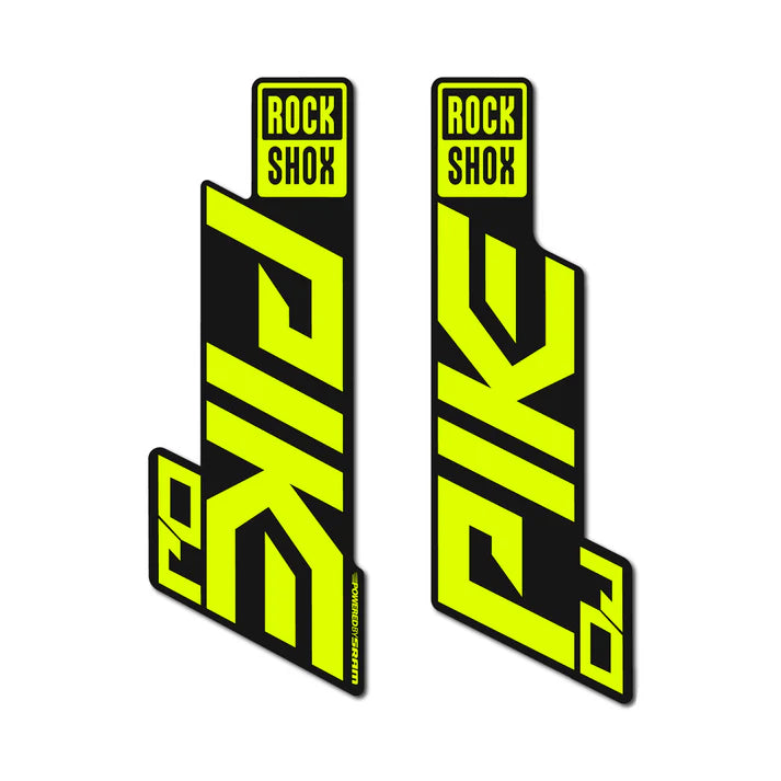 Naklejka na amortyzator Rock Shox Pike dj