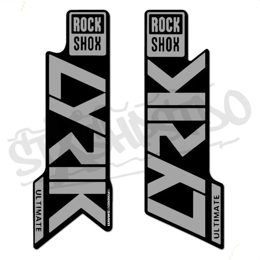 Naklejka na amortyzator Rock shox lyrik ultimate
