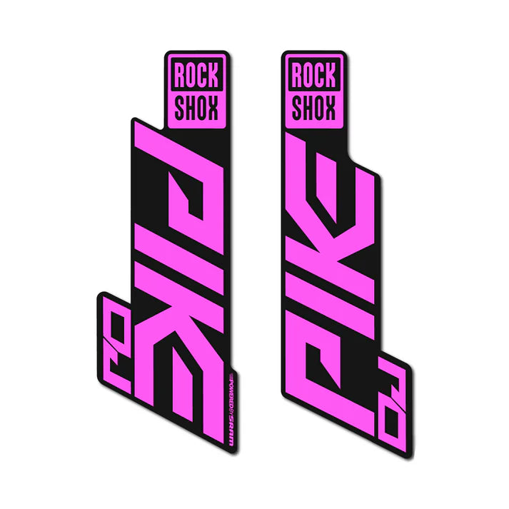 Naklejka na amortyzator Rock Shox Pike dj