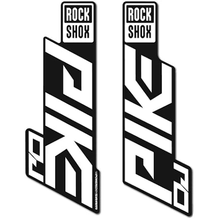 Naklejka na amortyzator Rock Shox Pike dj