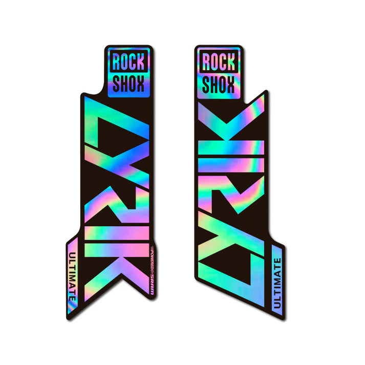 Naklejka na amortyzator Rock shox lyrik ultimate