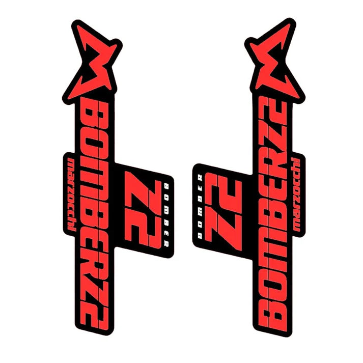 Naklejka na amortyzator marzocchi bomber Z2