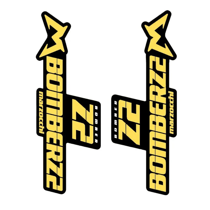 Naklejka na amortyzator marzocchi bomber Z2