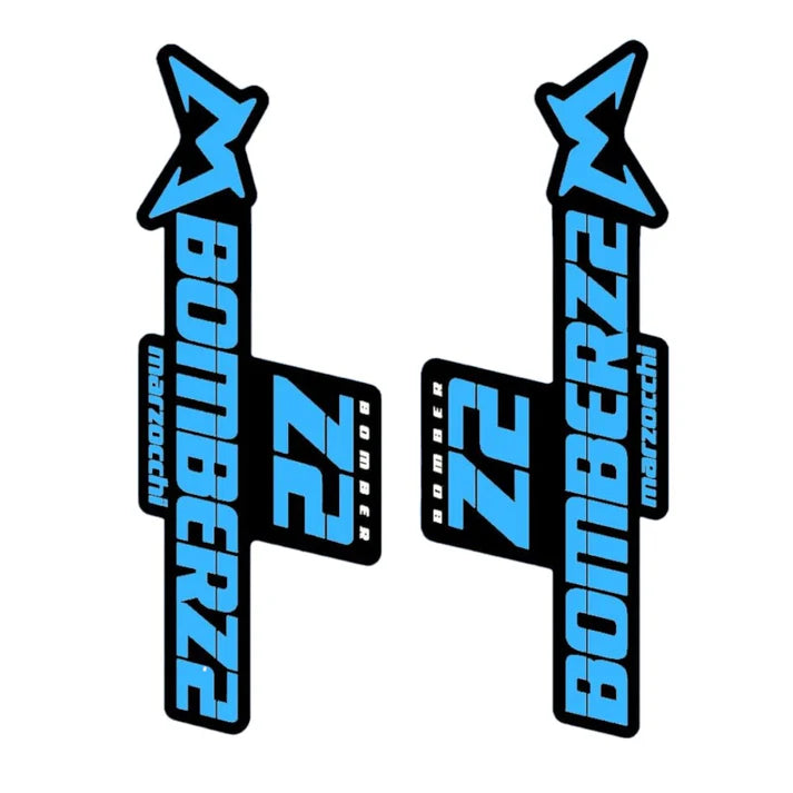 Naklejka na amortyzator marzocchi bomber Z2