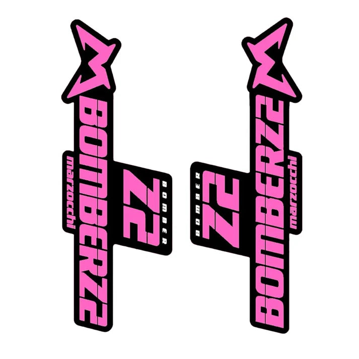 Naklejka na amortyzator marzocchi bomber Z2