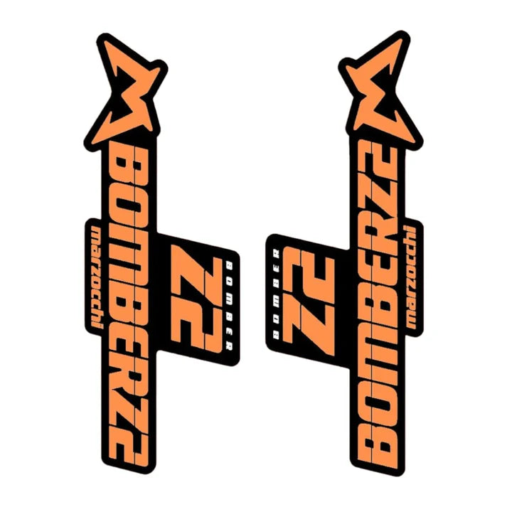 Naklejka na amortyzator marzocchi bomber Z2