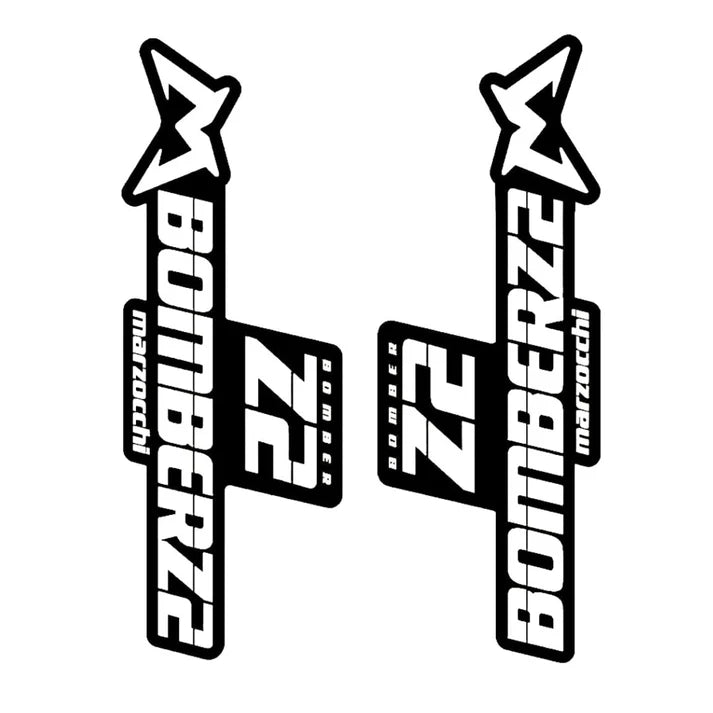Naklejka na amortyzator marzocchi bomber Z2