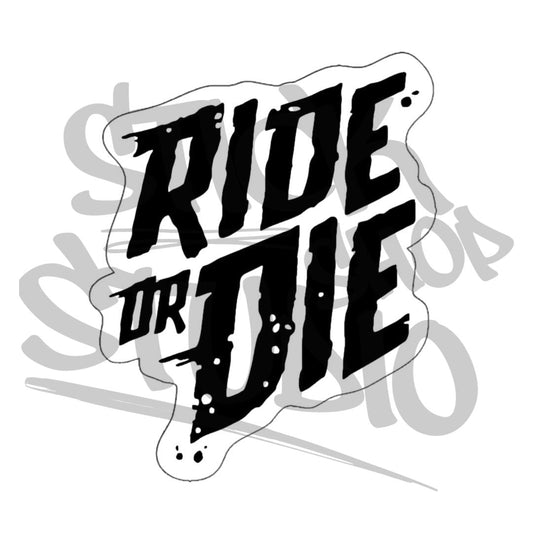 Zestaw wlepek "Ride or die"