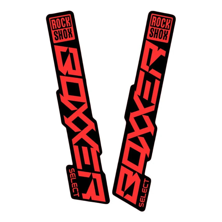 Naklejki na amortyzator Rock Shox Boxxer Select