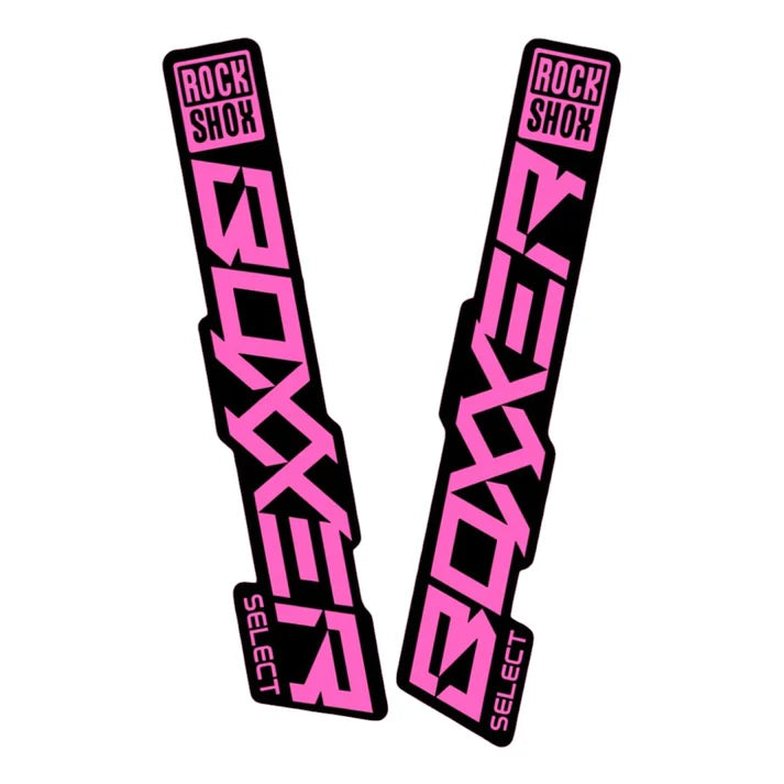 Naklejki na amortyzator Rock Shox Boxxer Select