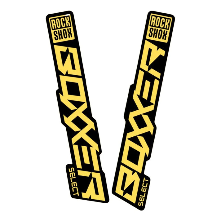 Naklejki na amortyzator Rock Shox Boxxer Select