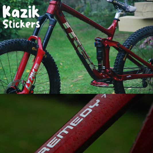 Zestaw naklejek na ramę Trek remedy 7