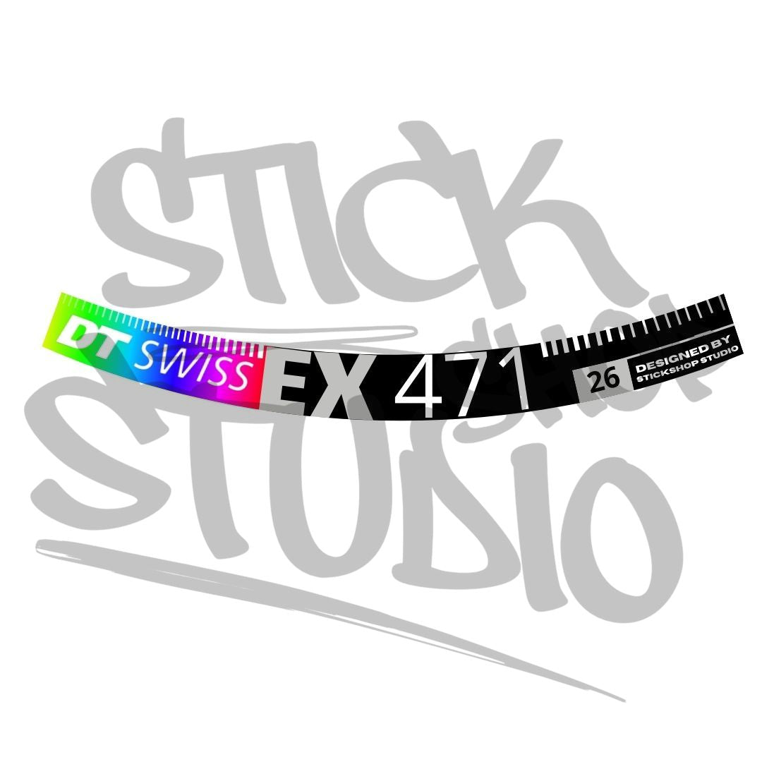 Naklejki na obręcze Dt Swiss Ex 471 26