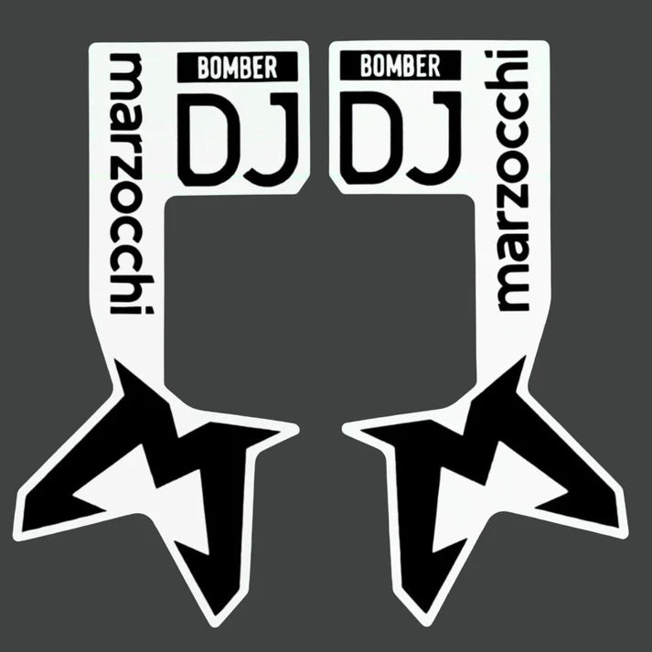 Naklejki na amortyzator Marzocchi Bomber DJ