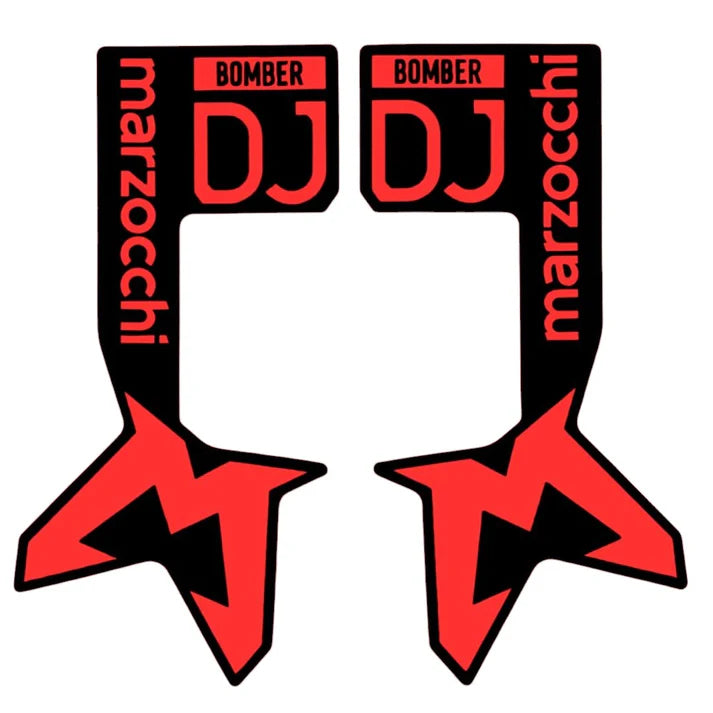 Naklejki na amortyzator Marzocchi Bomber DJ