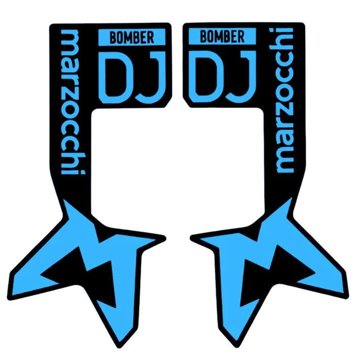 Naklejki na amortyzator Marzocchi Bomber DJ