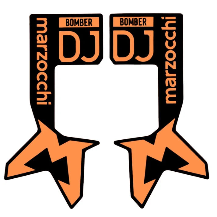 Naklejki na amortyzator Marzocchi Bomber DJ