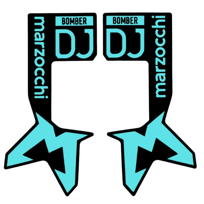 Naklejki na amortyzator Marzocchi Bomber DJ
