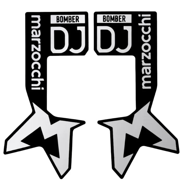 Naklejki na amortyzator Marzocchi Bomber DJ