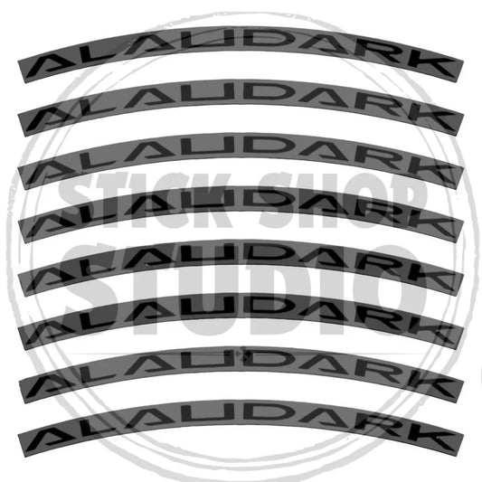 Naklejki na obręcze Alaudark 26