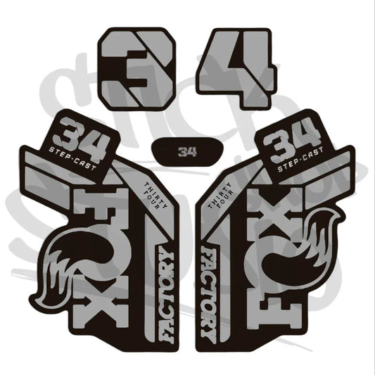 Naklejka na amortyzator Fox 34