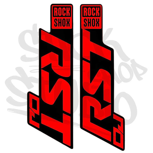 Naklejka na amortyzator RST DIRT