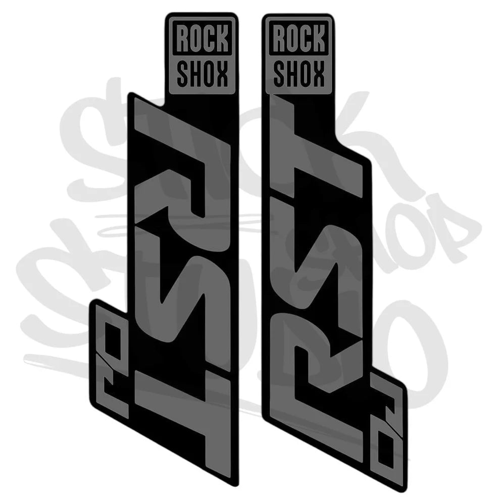 Naklejka na amortyzator RST DIRT