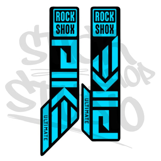 Naklejka na amortyzator Rock Shox Pike Ultimate