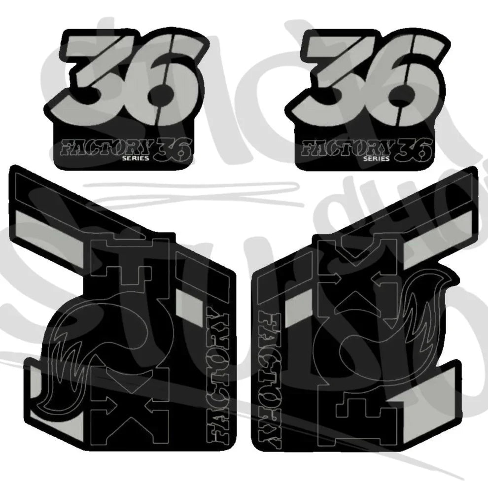 Naklejka na amortyzator Fox 36 factory