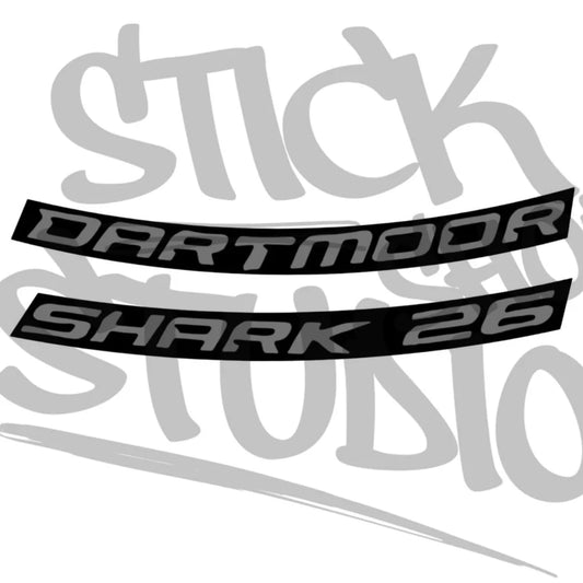 Naklejki na obręcze Dartmoor Shark 26