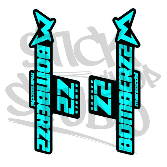 Naklejka na amortyzator marzocchi bomber Z2