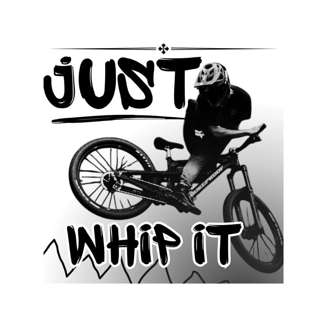 Naklejki "just whip it" P. Bartlewski