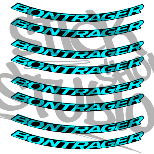 Naklejki na obręcze Bontrager line comp 30, 27,5 (8 szt.)