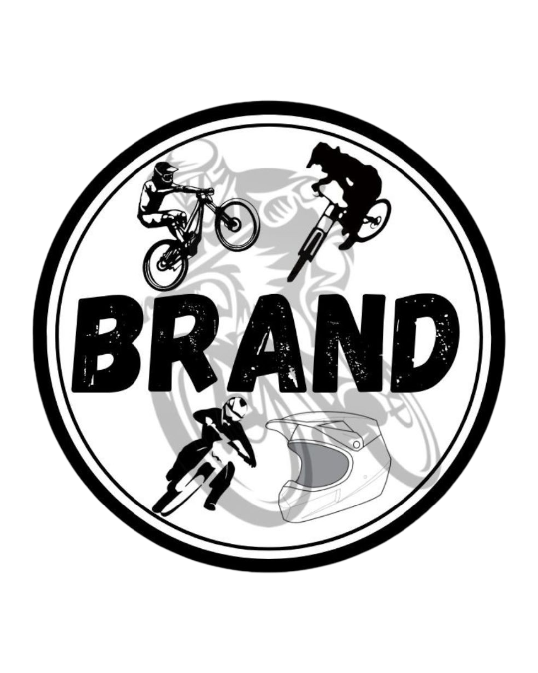 Naklejka "brand" classic (5 szt.)