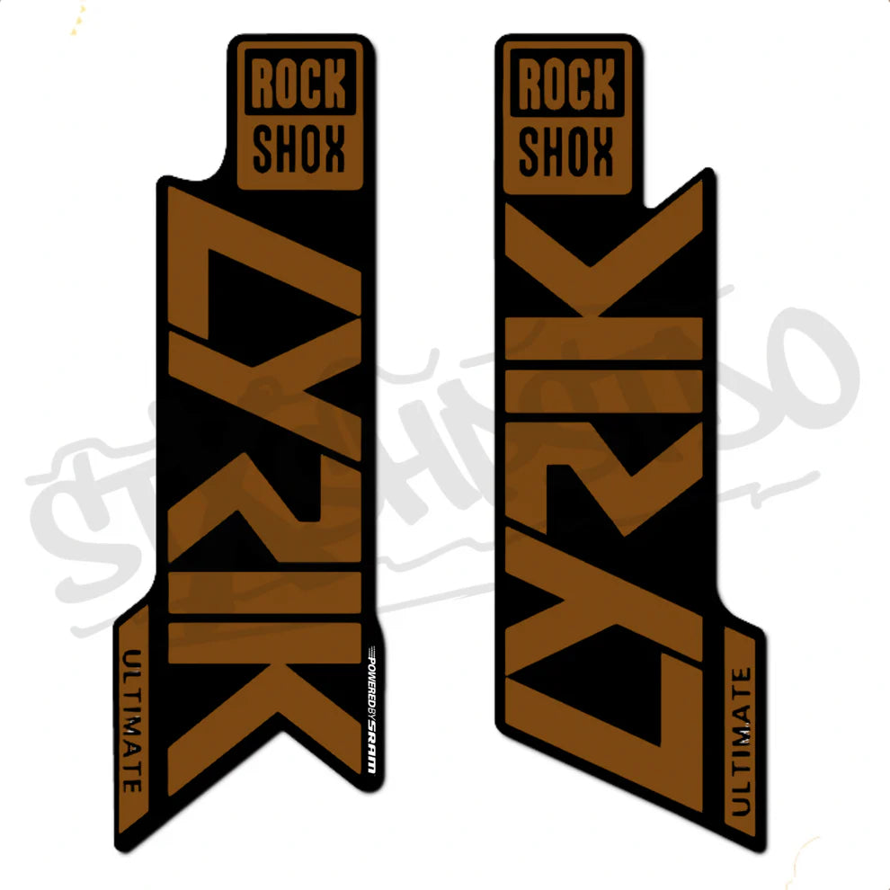 Naklejka na amortyzator Rock shox lyrik ultimate