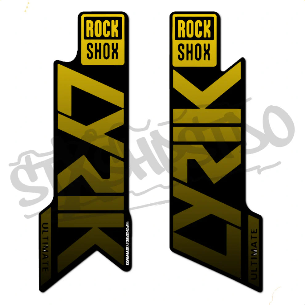 Naklejka na amortyzator Rock shox lyrik ultimate