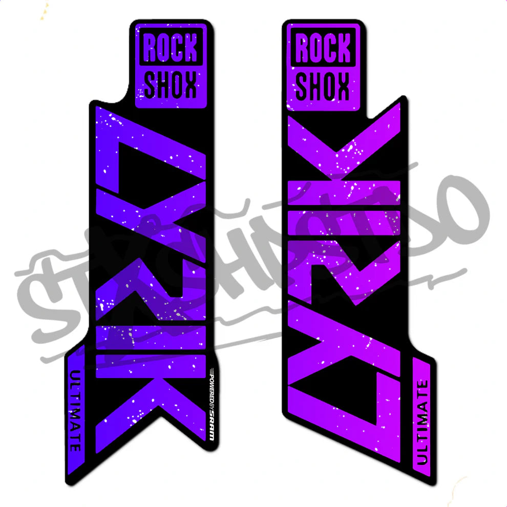 Naklejka na amortyzator Rock shox lyrik ultimate