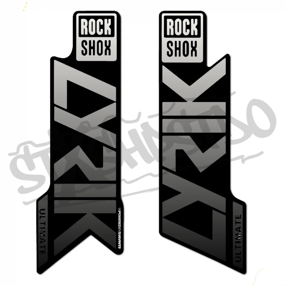 Naklejka na amortyzator Rock shox lyrik ultimate