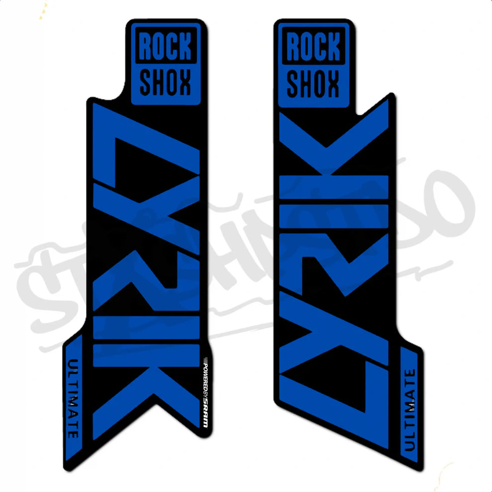 Naklejka na amortyzator Rock shox lyrik ultimate