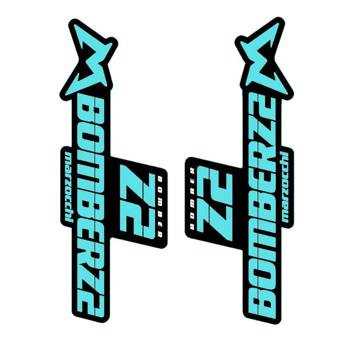 Naklejka na amortyzator marzocchi bomber Z2