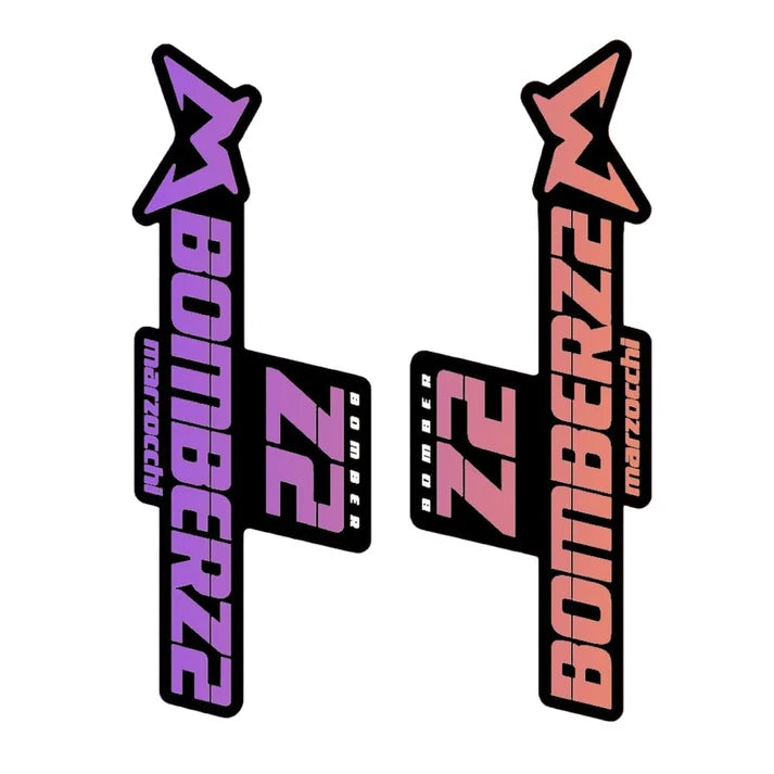 Naklejka na amortyzator marzocchi bomber Z2