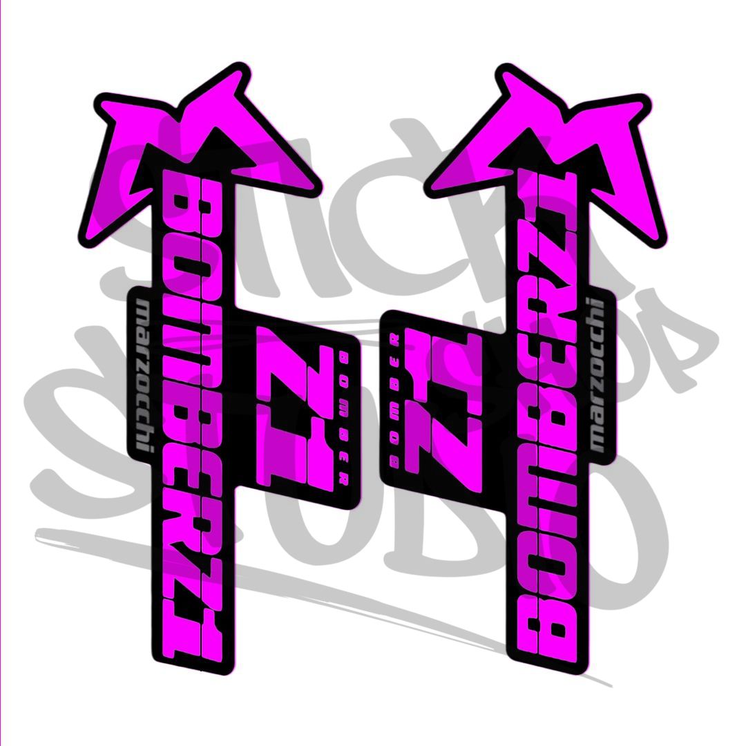 Naklejka na amortyzator Marzocchi Bomber Z1