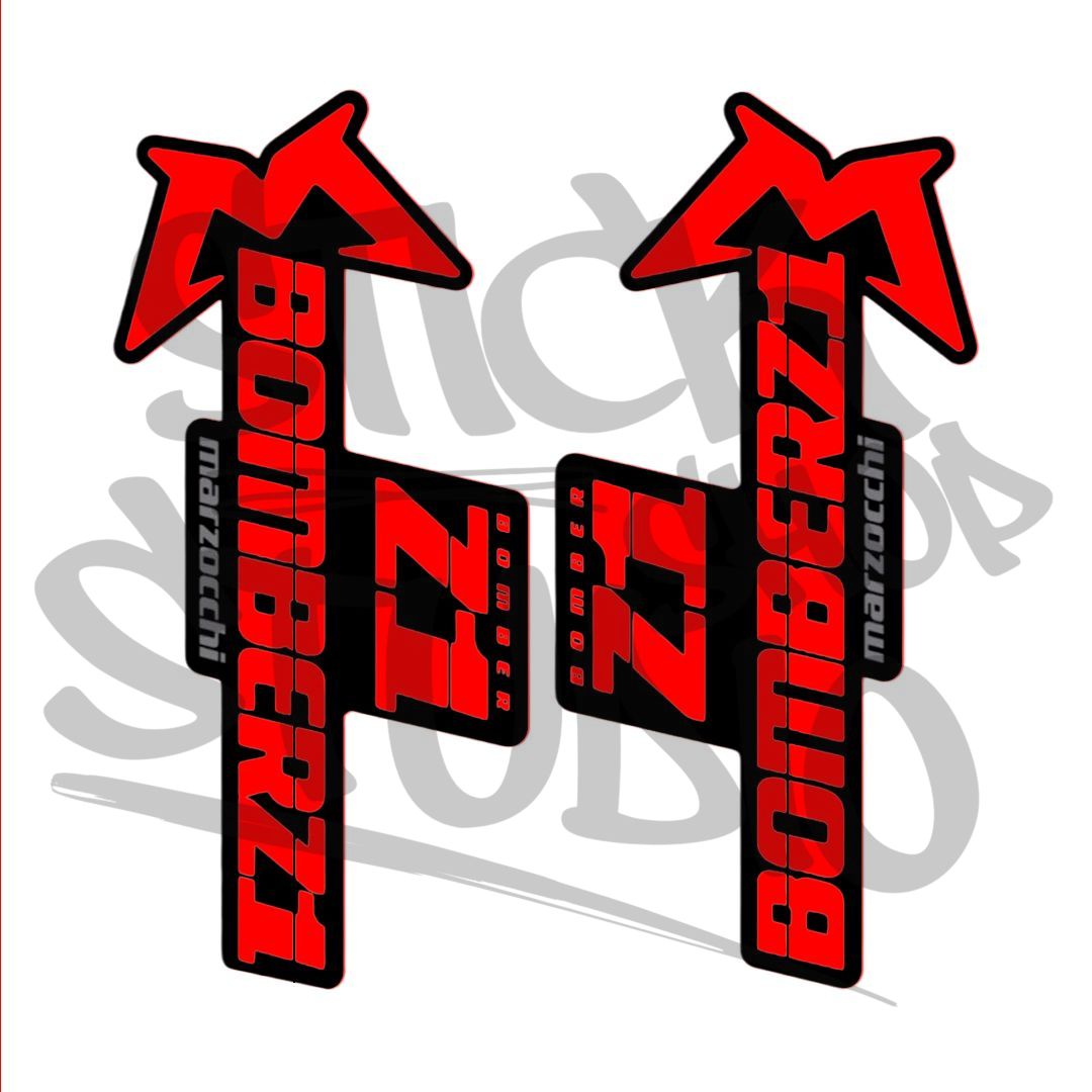 Naklejka na amortyzator Marzocchi Bomber Z1