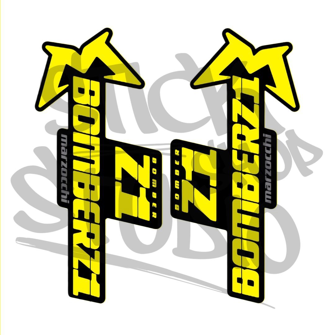 Naklejka na amortyzator Marzocchi Bomber Z1