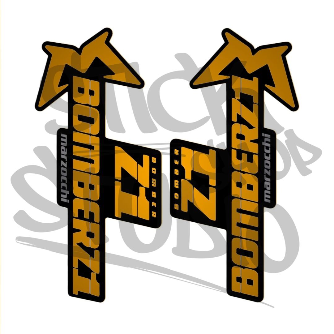 Naklejka na amortyzator Marzocchi Bomber Z1