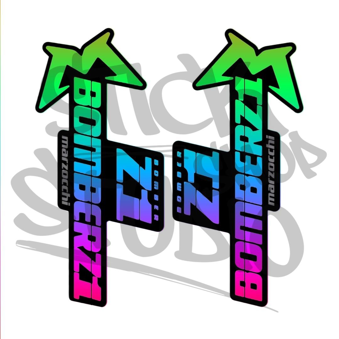 Naklejka na amortyzator Marzocchi Bomber Z1