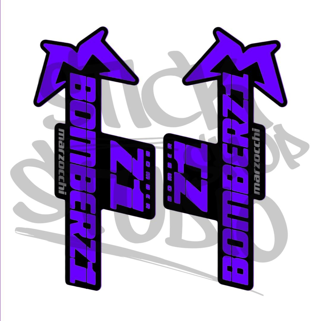 Naklejka na amortyzator Marzocchi Bomber Z1