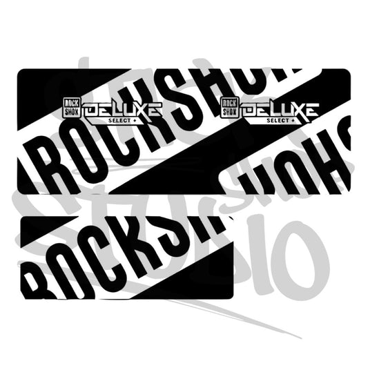Naklejki na damper Rock Shox Deluxe Select +
